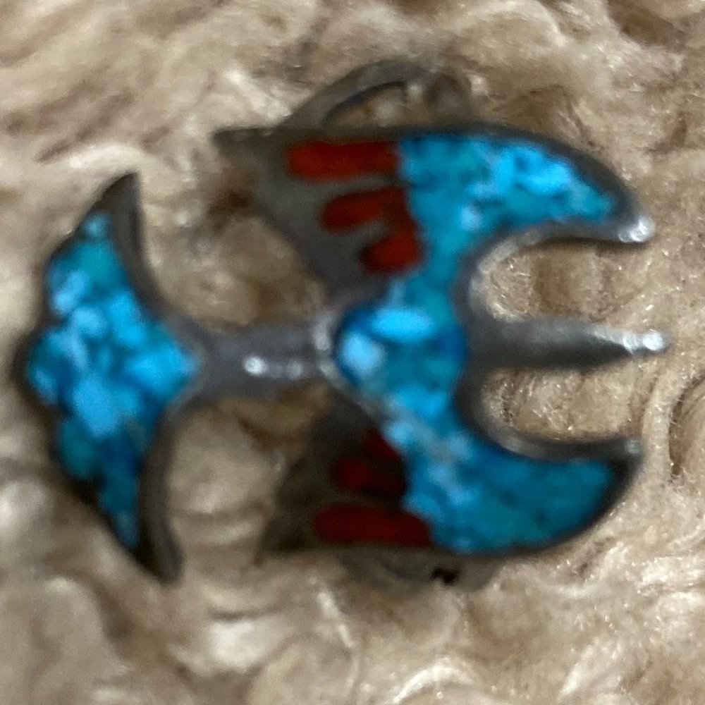 Turquoise & Corral Ring - Picture 4 of 4
